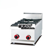 Bếp gas 2 họng đốt để bàn Jieguan GH-537