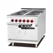 Bếp chiên phẳng 4 đầu dùng điện Kolner - EH-887A