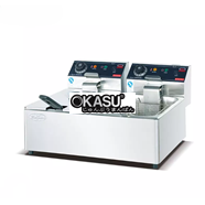 Bếp chiên nhúng 2 ngăn Jieguan DF-6L-2