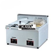 Bếp chiên nhúng đôi dùng gas Jieguan GF-72