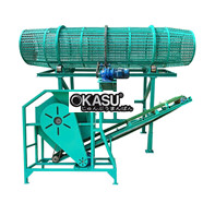 Máy thái sắn công suất 5 tấn/giờ, có chức năng loại bỏ cát