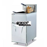 Bếp chiên nhúng dùng gas Jieguan GF-23G