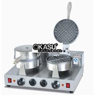 Máy làm bánh Waffle 2 ngăn Jieguan UWB-2