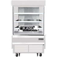 Tủ trưng bày thực phẩm Everestref EOMV-36-W-28-S