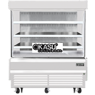 Tủ trưng bày thực phẩm Everestref EOMV-60-W-28-S