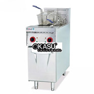 Bếp chiên nhúng điện 2 ngăn Kolner DF-28