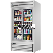 Tủ mát cánh kính cửa trượt Everestref EMGR33-SS