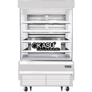 Tủ trưng bày thực phẩm dạng hở Everestref EOMV-48-W-35-T