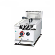 Bếp chiên nhúng 1 ngăn dùng gas 14L Kolner GF-535