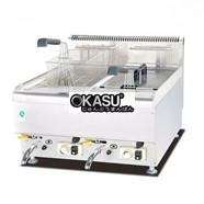 Bếp chiên nhúng dùng gas 14L với 2 bình chứa Kolner GF-565
