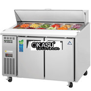 Bàn mát salad 2 ngăn Everestref EPR2-24