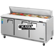 Bàn mát salad 3 ngăn Everestref EPBNR3