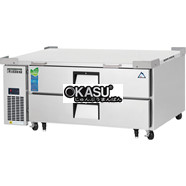 Bàn mát 2 tầng ngăn kéo Everestref ECB52D2