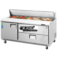 Bán mát salad 3 ngăn kéo Everestref EPBNR3-D2