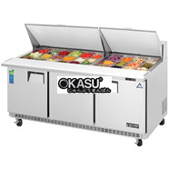 Bàn mát salad 3 ngăn Everestref EPBR3