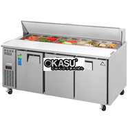 Bàn mát salad 3 ngăn Everestref EPR3