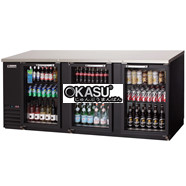 Tủ giữ lạnh quầy bar 3 cánh kính Everestref EBB90G