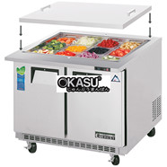 Bàn mát salad 2 ngăn Everestref EOTPS2