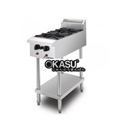 Bếp âu 2 họng chân đứng Berjaya OB2FS-17 