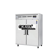 Tủ đông mát đứng 2 cánh inox Everestref B150-2RFOS-E