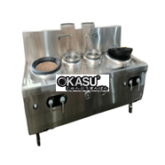 Bếp á 2 họng có quạt thổi Koliton KR-22E 