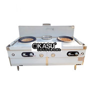 Bếp á 2 họng có quạt thổi Koliton KR-21E