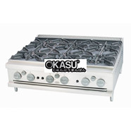 Bếp âu 6 họng không kèm chân đứng MSM 6-OB