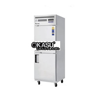Tủ đông mát đứng 2 cánh inox Everestref B058-2RFOS-E
