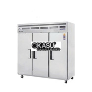 Tủ đông mát đứng 3 cánh inox Everestref B190-3RRFS-E
