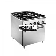 Bếp âu 4 họng có lò nướng Msm 4-OV