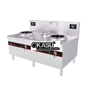 Bếp điện từ 2 mặt lõm kèm bồn rửa Lestov LT-X400II-E118Y 