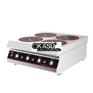 Bếp điện từ 4 mặt nấu Lestov LT-TBZ300IV-B105