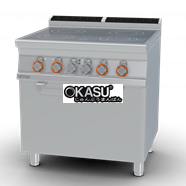 Bếp điện từ 4 vùng nấu có lò nướng Lotus CFC4-78ET