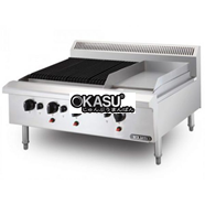 Bếp nướng có chiên phẳng Berjaya CB3BGG1B-17
