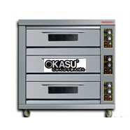 Lò nướng bánh 3 tầng 60kg BERJAYA BJY-G180-3PRM