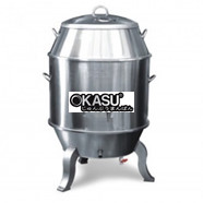 Lò quay gà vịt công nghiệp dùng gas