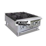 Bếp âu 4 họng dùng gas EAGLE GR4B