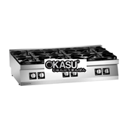 Bếp âu 6 họng dùng gas ANGELO PO – 2S0FA0