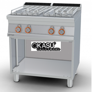 Bếp âu 4 đầu dốt dùng gas LOTUS PC-78GP