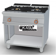 Bếp âu 2 họng dùng gas LOTUS PC2-78G