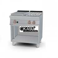 Bếp 2 đầu đốt gas và 1 bếp điện từ mặt bàn TP2-78GP