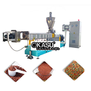 Dây chuyền máy đùn sản xuất thức ăn cho cá 