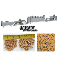 Dây chuyền máy đùn thức ăn cá nổi tự động công suất lớn