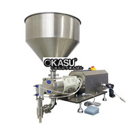 Máy chiết rót bơm cánh thùy động cơ servo 1 vòi Kolner KN-1800