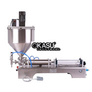 Máy chiết rót bơm piston 1 vòi (bồn đứng, có cánh khuấy) Kolner 