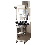 Máy đóng gói hạt dùng cân định lượng QB-40 (túi dán lưng)