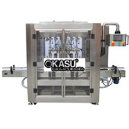 Dây chuyền chiết rót đóng nắp tự động (bơm piston, 8 đầu chiết) Kolner 