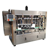 Máy chiết rót bơm piston tự động 5 lít (8 đầu chiết) Kolner 