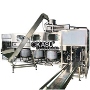 Máy chiết rót nước đóng bình tự động 3 trong 1 Kolner KN-300