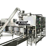 Máy chiết rót nước đóng bình tự động 3 trong 1 Kolner KN-600